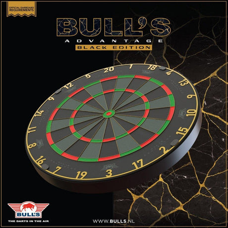 Bulls Advantage Black Dartboard