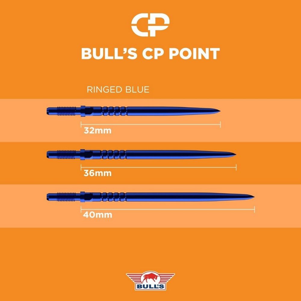 Bulls CP ringed Grip Points Blau