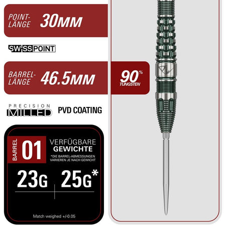 Target Japan Prime Series PW G3 Steeldarts