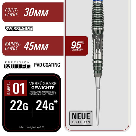 Target Japan Signature Series Rising Sun G10.5 Steeldarts