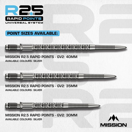 Mission Rapid Points GV2 Silber