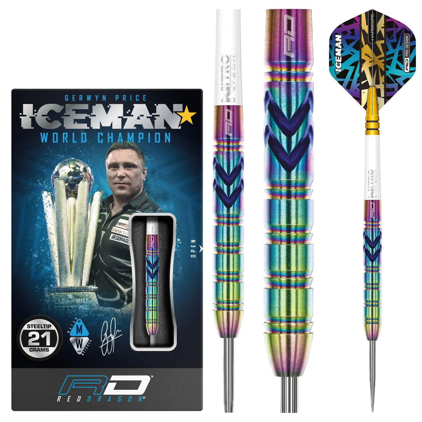 Red Dragon Gerwyn Price Ionic - Steeldarts