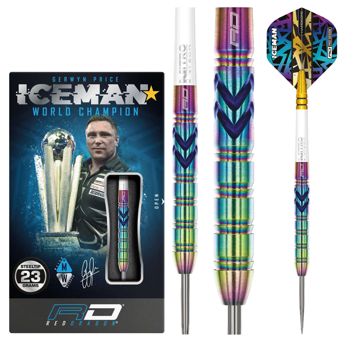 Red Dragon Gerwyn Price Ionic - Steeldarts