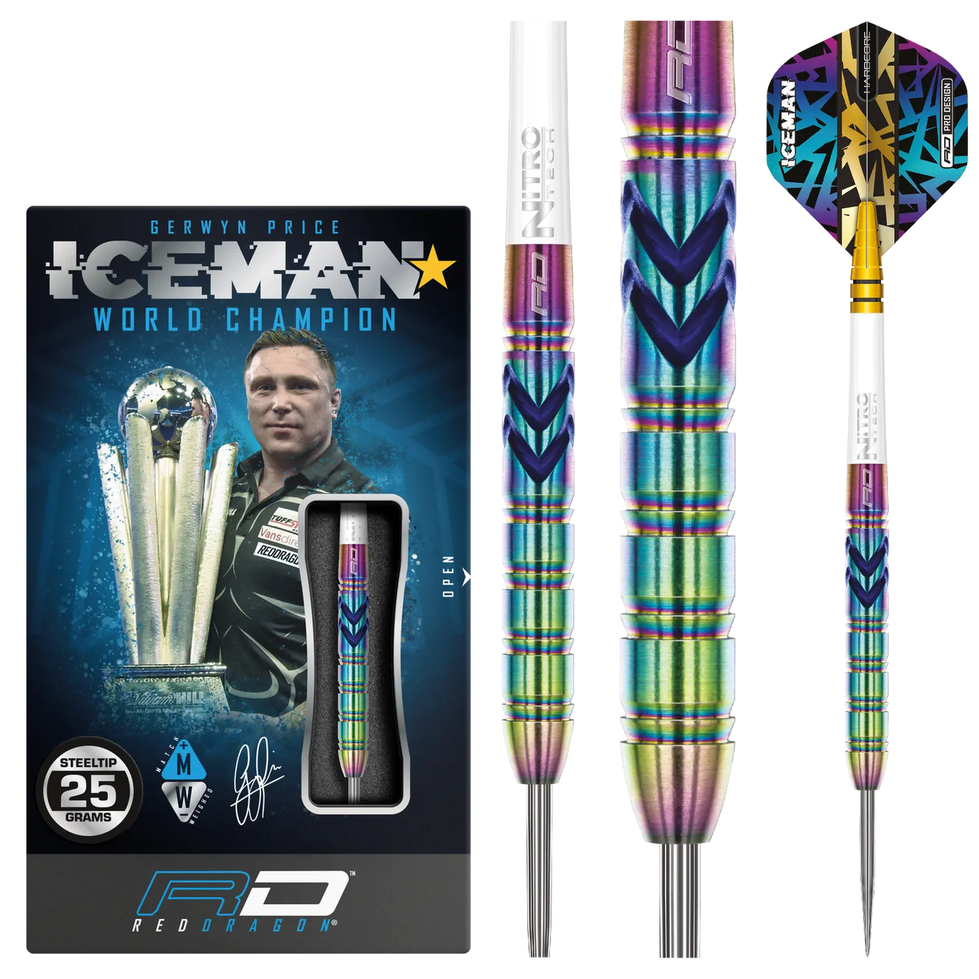 Red Dragon Gerwyn Price Ionic - Steeldarts