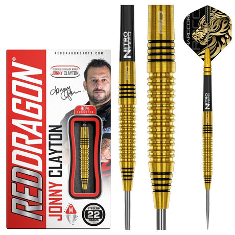 Red Dragon Jonny Clayton Gold - Steeldarts