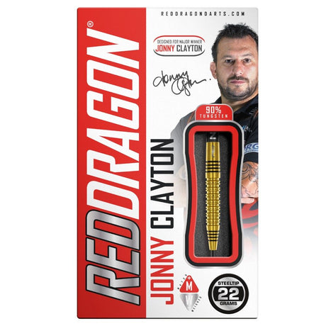Red Dragon Jonny Clayton Gold - Steeldarts