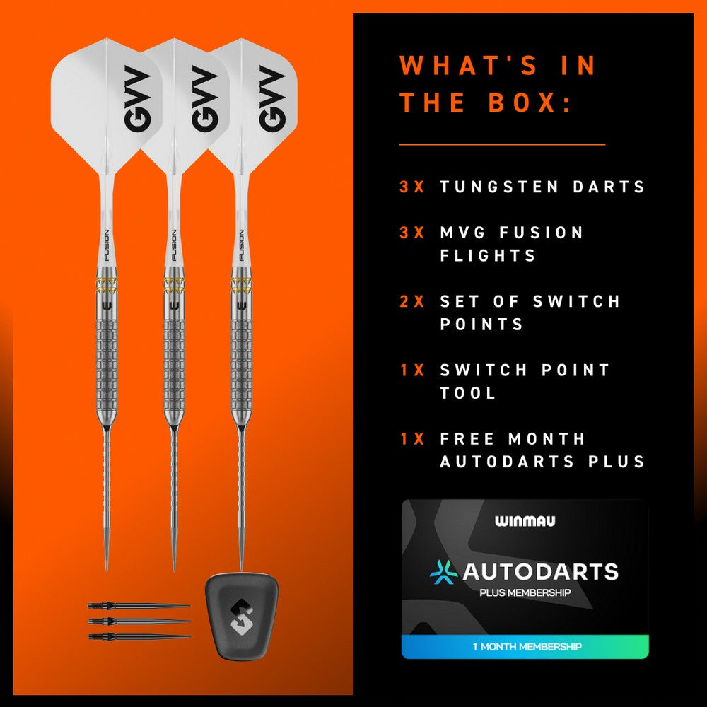 Winmau Gian van Veen W-Max SP Steeldarts
