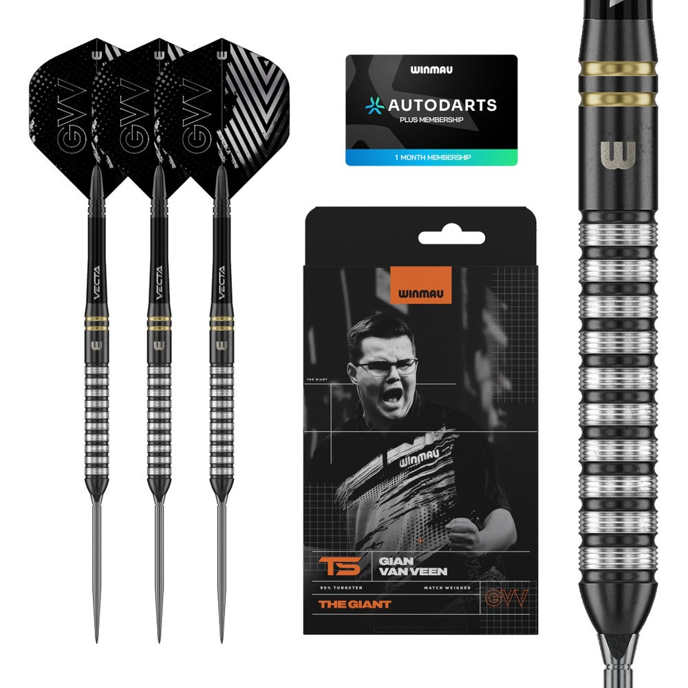 Winmau Gian van Veen TS Switch Points Steeldarts