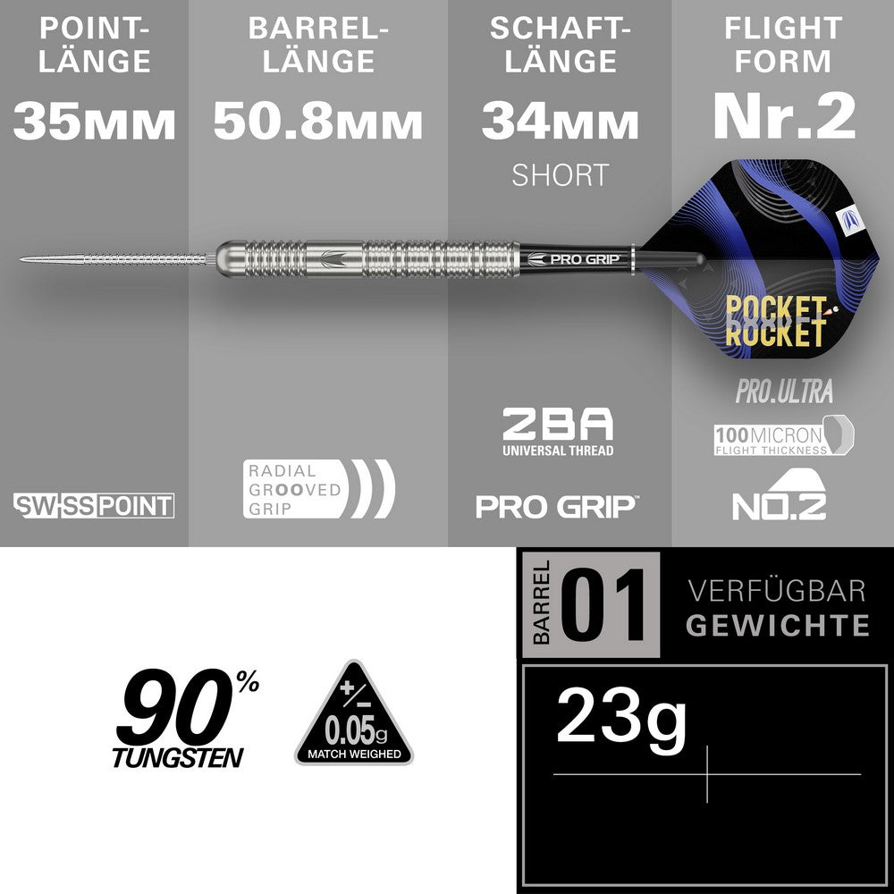 Target Justin Hood G1 SP Steeldarts