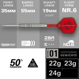 Target Group O 03 SP Steeldarts 50% Tungsten