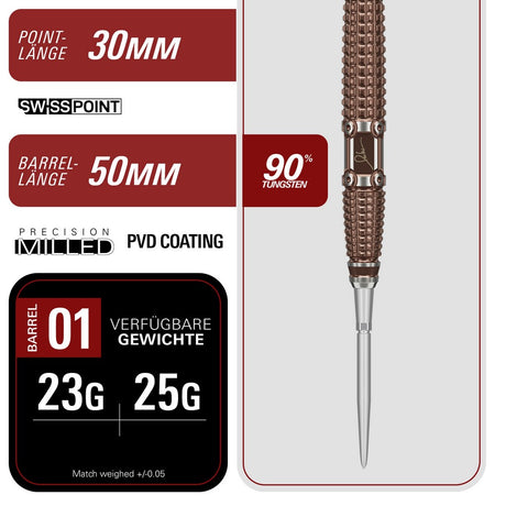 Target Japan Signature Series Paul Lim G10 Steeldarts