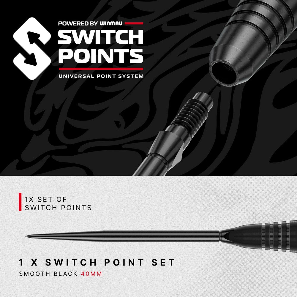 Red Dragon Jonny Clayton RD-ADV Switch Point Steeldarts