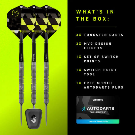 Winmau Michael van Gerwen TS Switch Point Steeldarts
