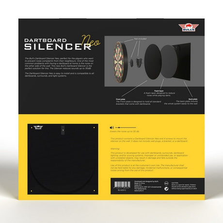 BULLs Dartboard Schalldämpfer - Silencer Neo