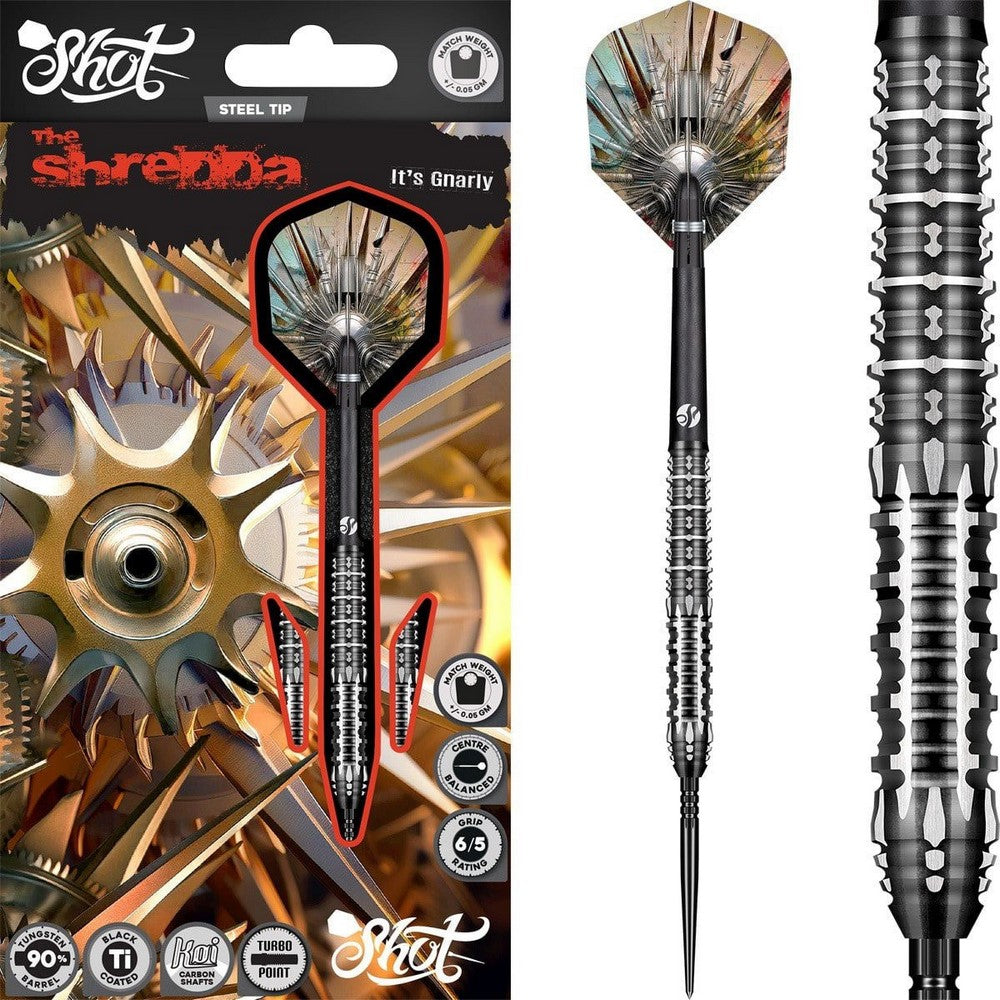 Shot Gnarly Shredda Turbo Points Steeldarts