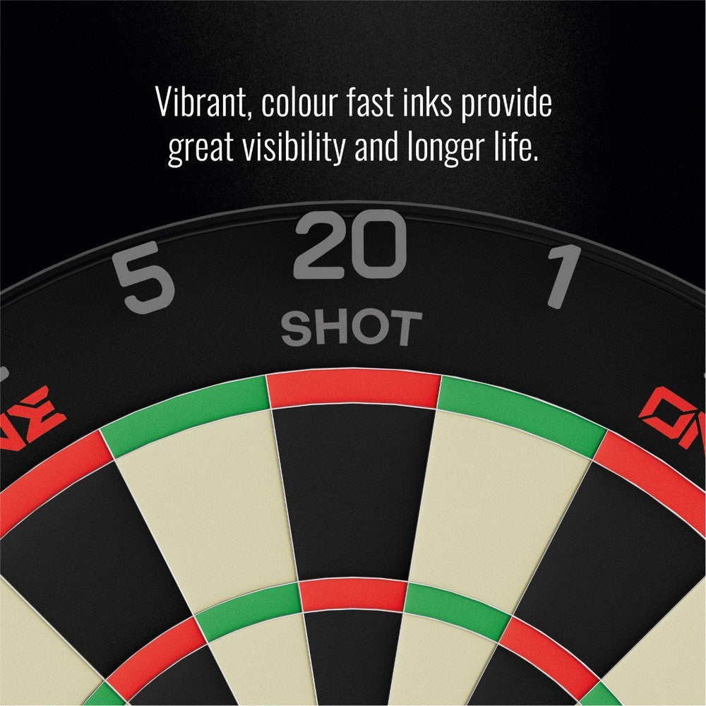 Shot ONE Steeldartboard