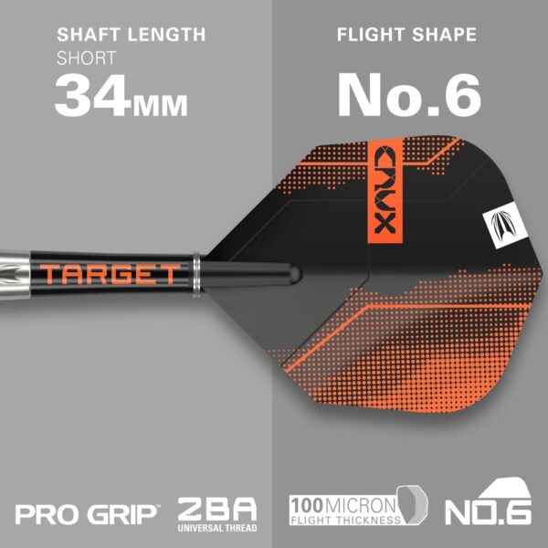 Target Crux 01 90% Steeldarts