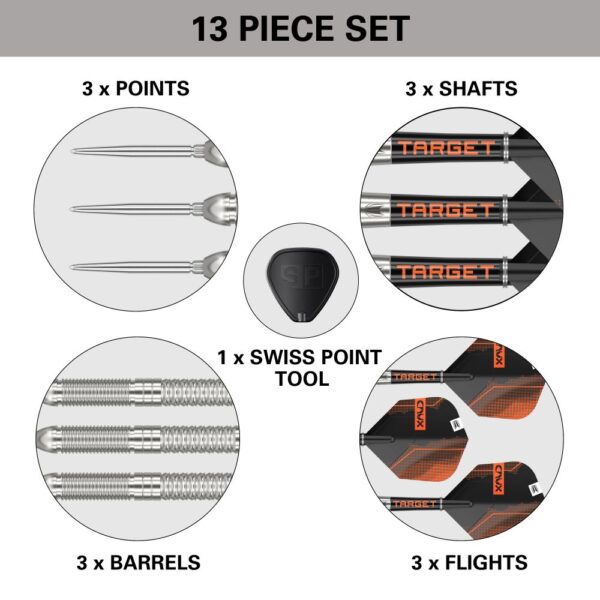 Target Crux 01 90% Steeldarts