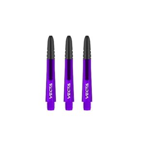 Winmau Vecta purple & black shafts