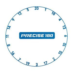 Precise180 OnePiece Zahlenring Arctic Blue
